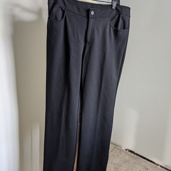 ANN Klien Ponte Knit Pants - Picture 2 of 13